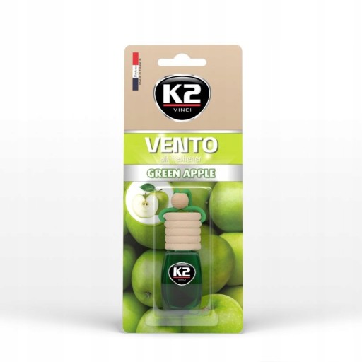 K2 VENTO - vôňa do auta (GREEN APPLE) 8ml