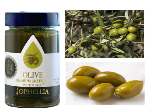 OLIVOVÝ DŽEM PREMIUM GRÉCKY DŽEM OPHELLIA GREECE 85 %