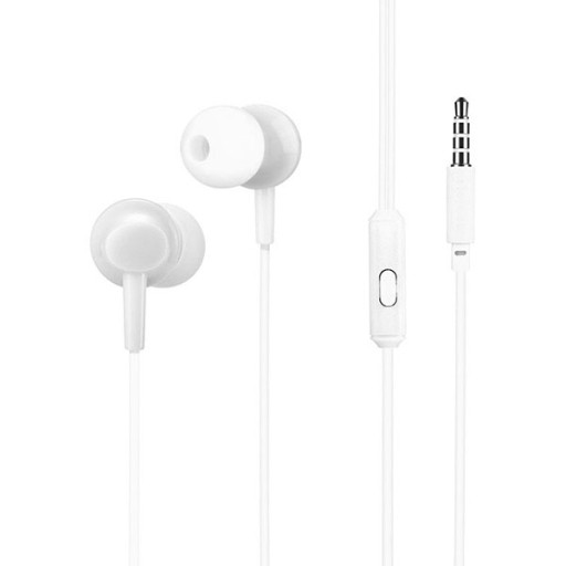 Headset HOCO / 3,5 mm jack M14 biely