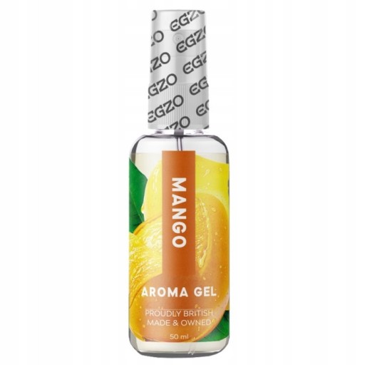 EGZO MANGO orálny intímny gél voda análny 50 ml ochutený vonný lubrikant