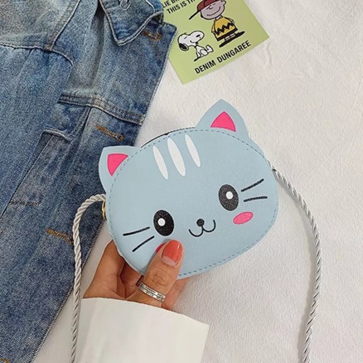 DIEVČENSKÁ TAŠKA NA RAMENO, MALÉ, VZORKY, MAČKA, TIGER, MEDVEĎ