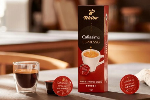 Káva TCHIBO CAFISSIMO Espresso kapsule Elegantná aróma 10 kapsúl