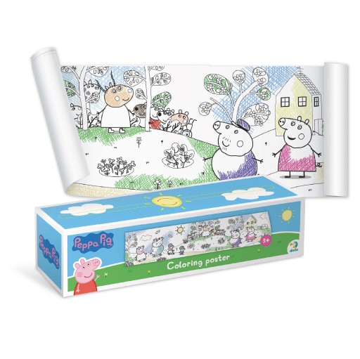 Farebná rolka prasiatka Peppa 200183
