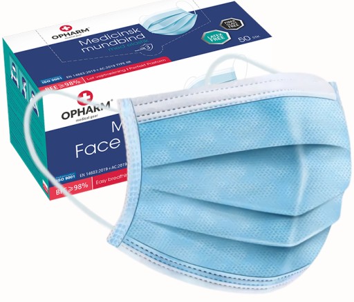 POĽSKÉ CHIRURGICKÉ MASKY MEDICAL IIR MASK