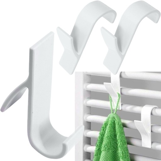 3x HÁČIK NA UTERÁK RADIÁTOR KÚPEĽŇOVÝ RADIÁTOR HÁČIK KÚPEĽŇOVÝ VEŠIAK