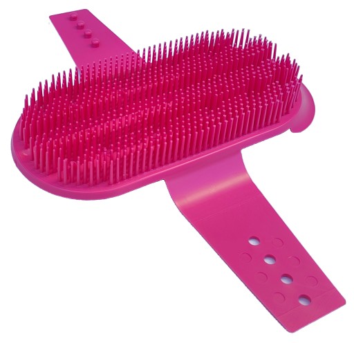 Mäkký plastový ihlový hrebeň pre kone