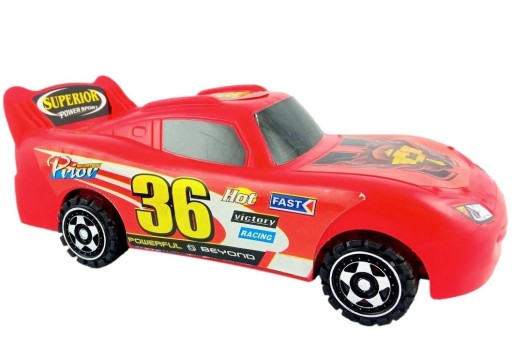 FAREBNÝ MODEL ŠPORTOVÉHO AUTA 24CM AUTO