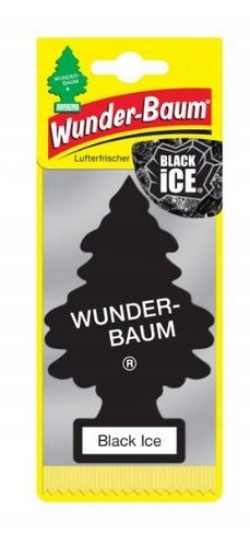 Wunder Baum BLACK CLASSIC Vôňa do auta ČIERNA do zrkadla do auta