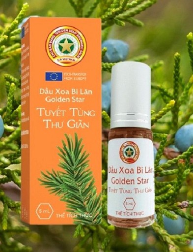 CÉDROVÝ LIEČIVÝ OLEJ Roll-On ZLATÁ HVIEZDA NA BOLESŤ A PRECHLADNUTIE TIŠÍ NERVY