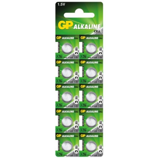 Alkalická batéria GP 157 /G13/1154/ LR44 10 ks.