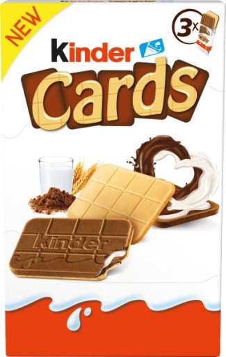 Oblátky Kinder Cards 79 g