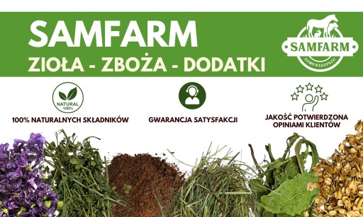 Ľanové semiačka pre kone - POĽSKÉ 1,2kg SAMFARM