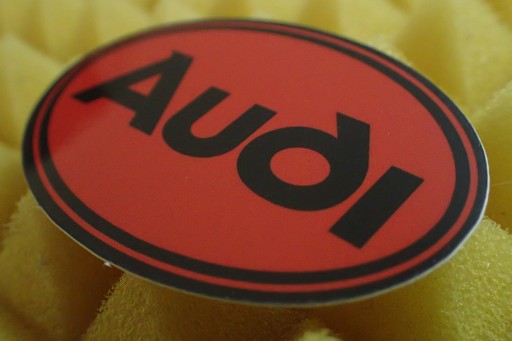 NÁLEPKA AUDI NÁLEPKA 6,5 x 4,3 cm