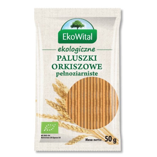 Bio celozrnné špaldové tyčinky 50g