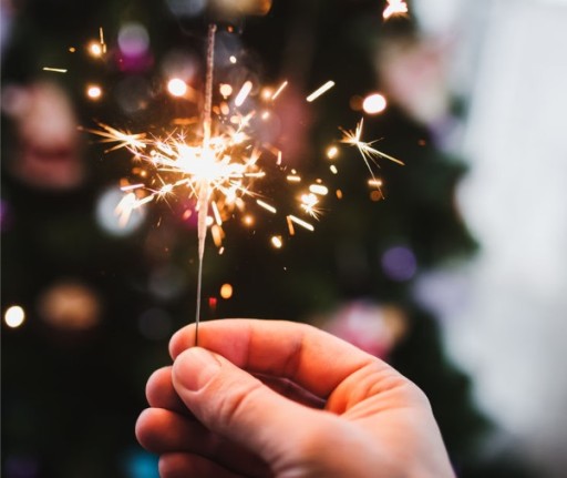 Prskavky studené 25 cm Ondrejský Silvester 10 kusov