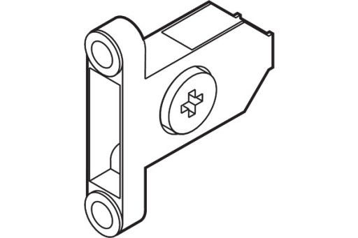 BLUM ZSF.35A2 symetrická predná montáž