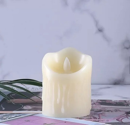 LED VLOŽKA SVIEČKY PRE SKVELÝ EFEKT PLAMEŇA SVIEČKY SVIEČKA 7CM SET S BATÉRIAMI