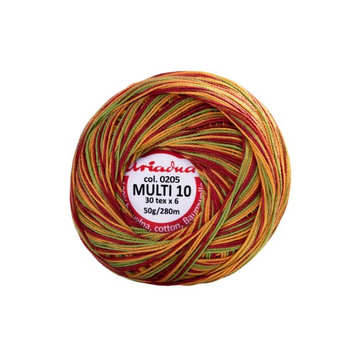 Multi 10 nití 50g Ariadna 0205 - VŠETKY FARBY - OD VÝROBCU