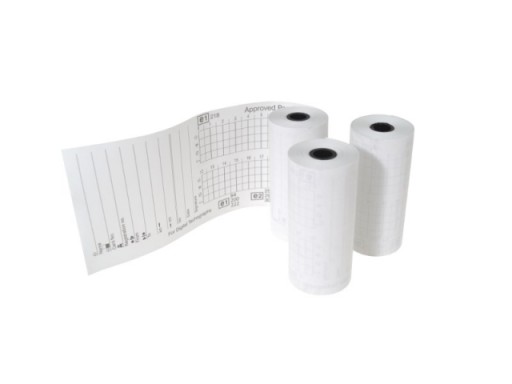 Termopapier do tachografu, tacho rolka TRADIS