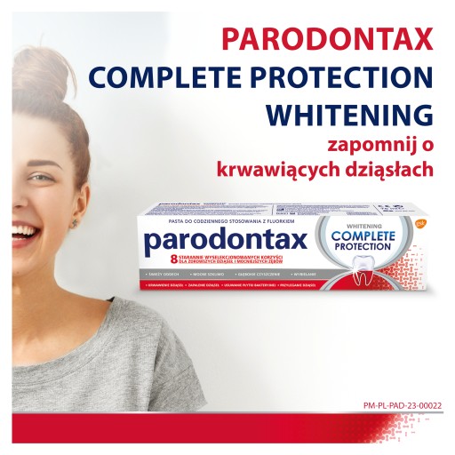 Bieliaca zubná pasta Parodontax 75 ml