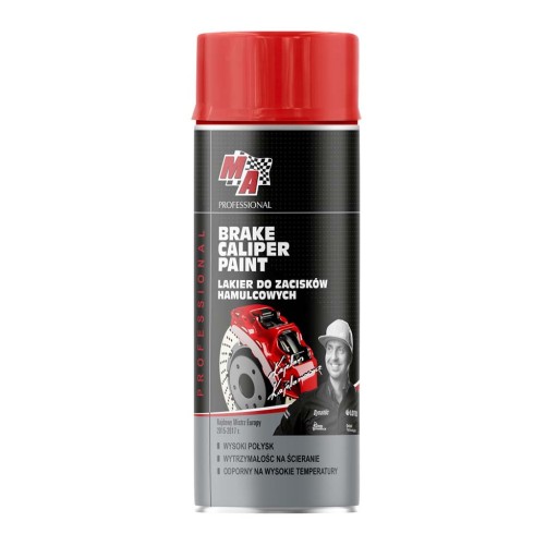 Brzdový sprej červený MA - PROFESSIONAL | 400 ml