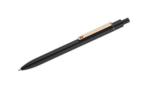 Štýlové matné hliníkové GEL PEN so zlatým klipom