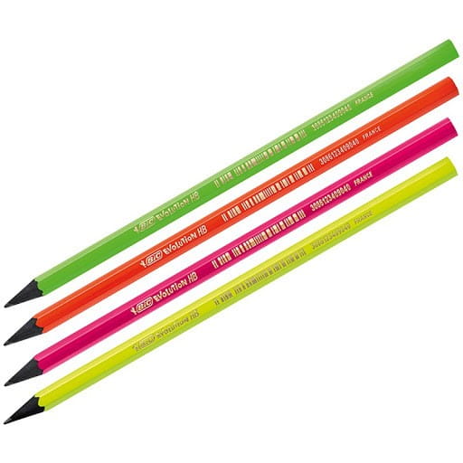 EVOLUTION FLUO ceruzka bez gumy 940757 BIC