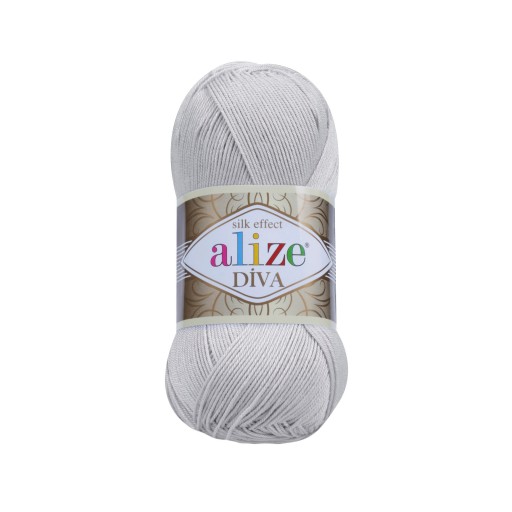Alize Diva - 168 svetlošedá