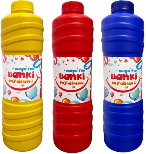 MEGA FUN Tekuté mydlové bubliny Krajina bublín 1000 ml