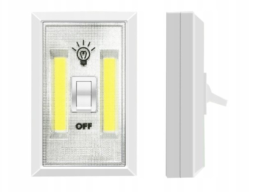 Bezdrôtová LED COB magnetická lampa s vypínačom