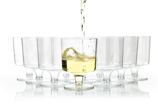 Plastový pohár na biele víno Abena 150 ml, 10 ks