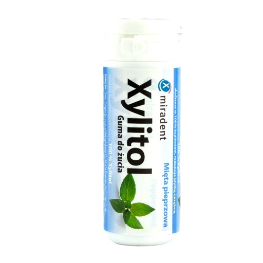 MIRADENT XYLITOL ŽUVAČKA PEPPERMINT 30