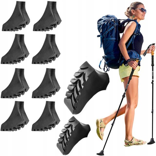 10x NORDIC WALKING HORKY, NÁHRADY, TOPÁNKY, NOHY