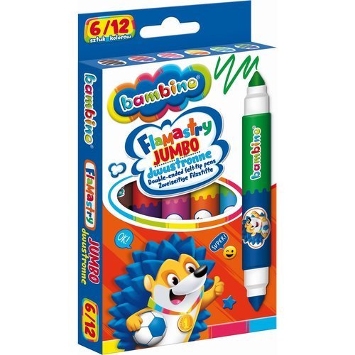 JUMBO OBOJSTRANNÉ NÁSTROJE S FILTROM, 12 FARIEB, BAMBINO