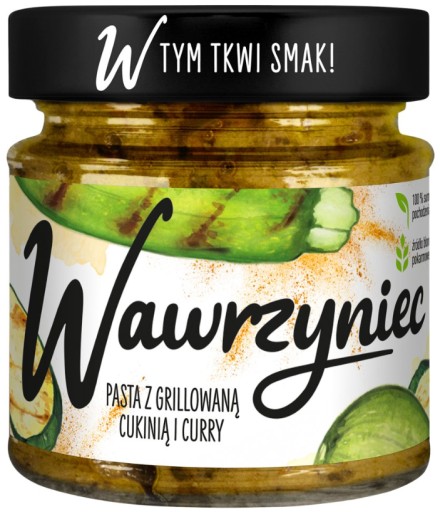 ZELENINOVÁ PASTA S GRILOVANOU CUKINOU A KARI 180g ZELENINOVÁ PASTA