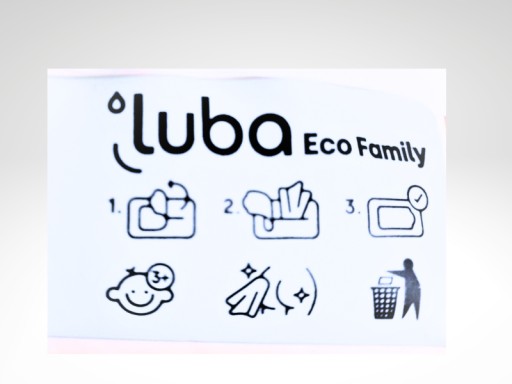 Luba Vlhčený papier s vôňou aloe vody 50