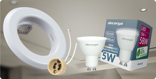 KOVOVÁ STROPNÁ LAMPA + ŽIAROVKA GU10