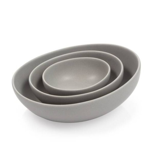 FANCY HOME Miska Stones 11 cm, šedá