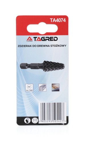 KUŽELOVÁ RÝPAČKA RAŠPĽA NA DREVO 15MM