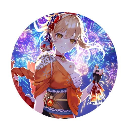 Genshin Impact Yoimiya Pattern2 Pin