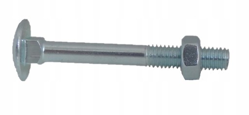 M8x60 NOSNÁ SKRUTKA + MATICA + PODLOŽKA 10 súprav
