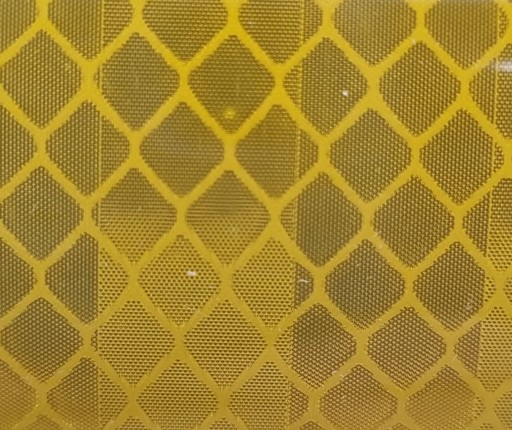 ŽLTÁ Mikroprizmatická obrysová reflexná páska