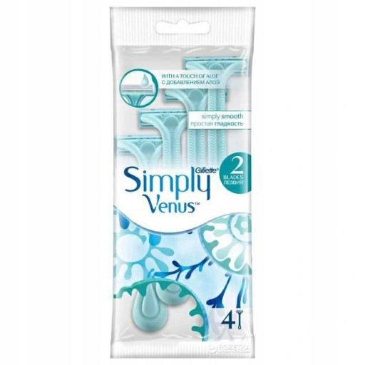 Gillette VENUS Simply - 4 ks Jednorazový holiaci strojček