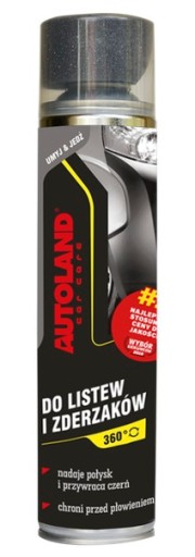 Na údržbu líšt a nárazníkov AUTOLAND PREMIUM SPRAY