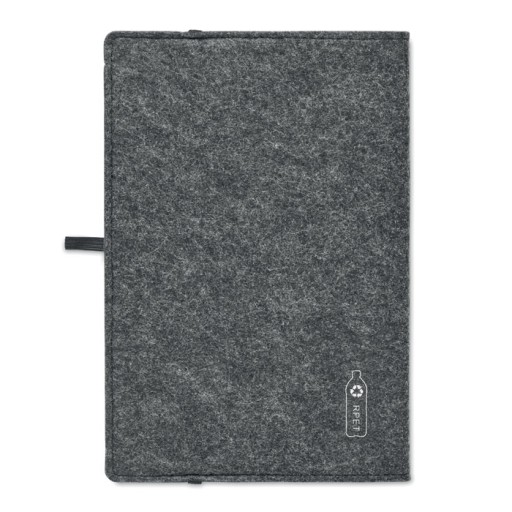 Zápisník A5 s plsteným obalom | 80 listov | V Lin | Recyklovaný papier