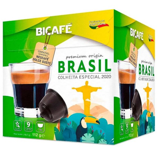 Kávové kapsuly Bicafe BRASIL pre Dolce Gusto 16