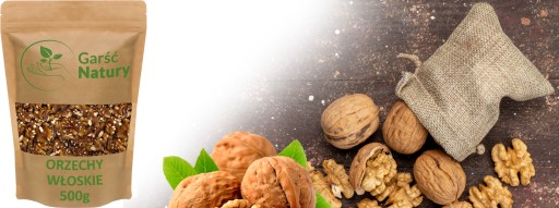 LÚPANÉ VLAŠSKÉ ORIECHY 0,5 kg POLOVICE, LÚPANÉ, ČERSTVÉ Natural 500g