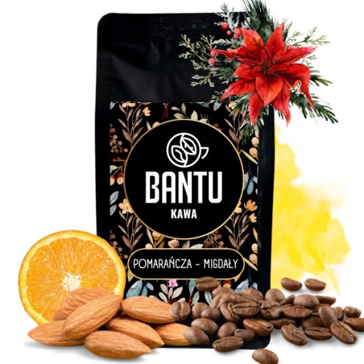 ZIMNÁ KÁVA Bantu Pomaranč Mandle 100g FAZUĽA Vianočná
