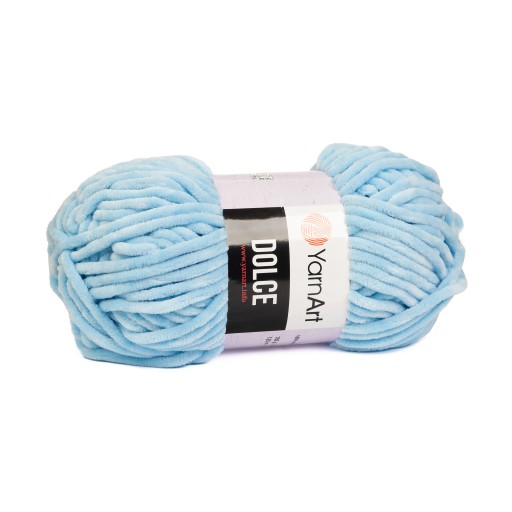 100g YarnArt Dolce modrá polyesterová priadza 749