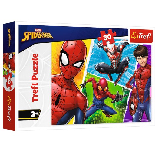 PUZZLE 30 EL - Spider-Man a Miguel, TREFL 18242